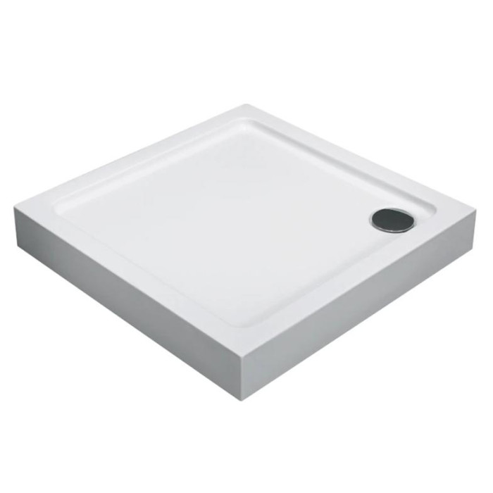 Душовий піддон Dusel D102 квадратний, 90x90x13,5 см