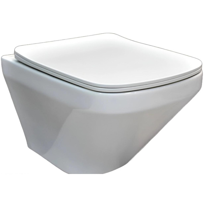 Унітаз DUSEL LEXI підвісний DWHT10201330 із сидінням Soft Close дюропласт