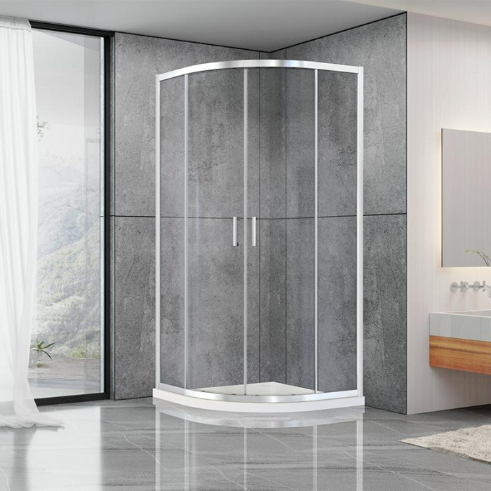 Душова кабіна Dusel A-511 100x100x190 см скло прозоре