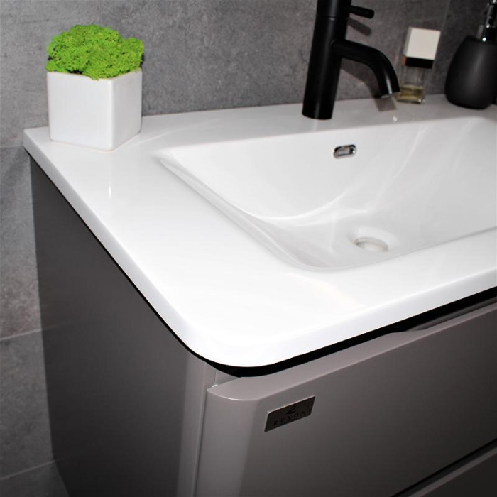 Тумба з раковиною REXON Camelia RX195DG/100 Dark Grey 19510D - фото 5