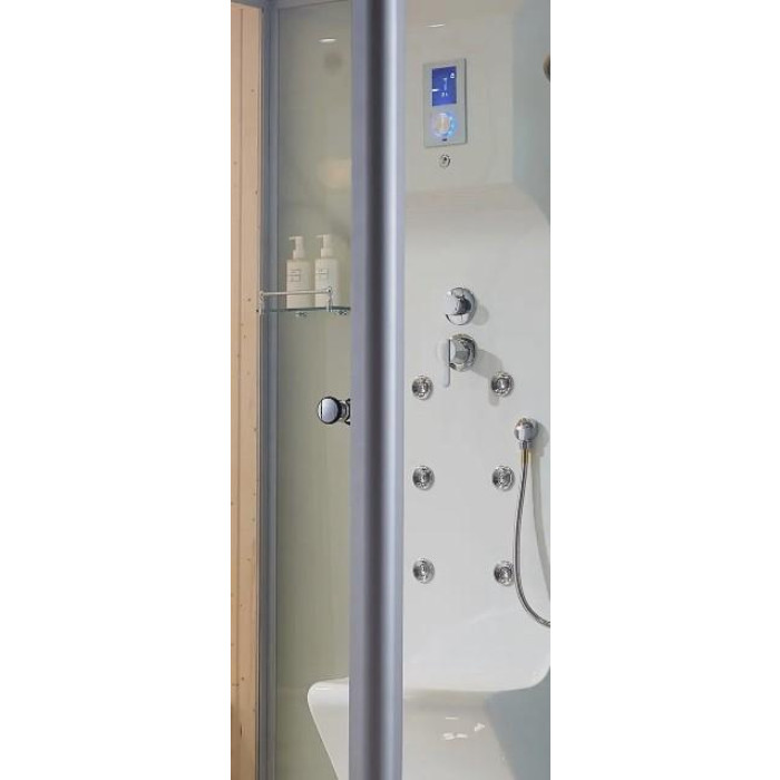 Гидромассажный бокс с сауной Golston G-U881 White (левый или правый) 2200х1200х2200 мм - фото 4