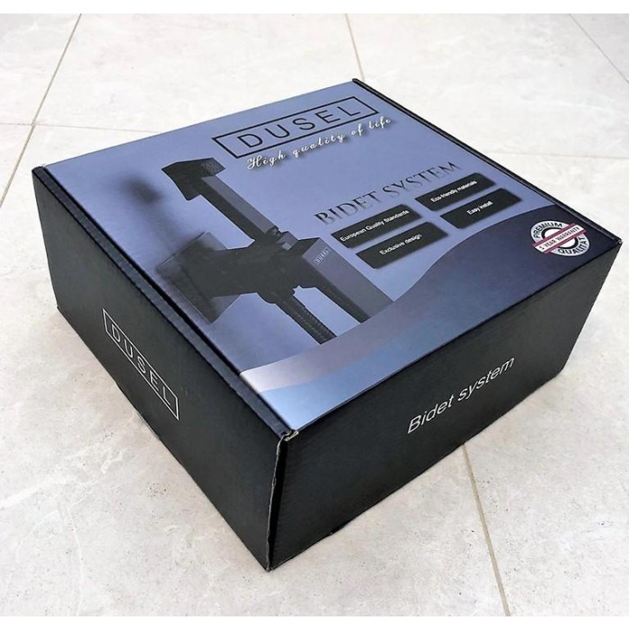 Набір для гігієнічного душу із змішувачем DUSEL GANI Black 233989001 - фото 1