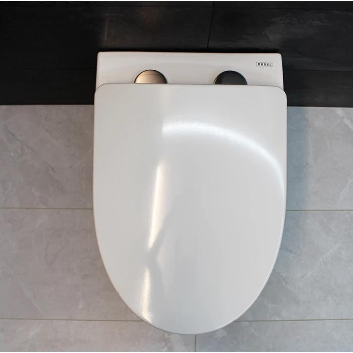 Інсталяція GROHE Rapid SL 38772001+ Унітаз підвісний DUSEL SENTIA+ Сидіння + Панель змиву (928810) - фото 12