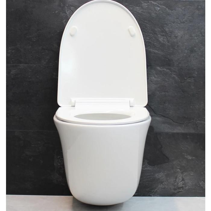 Інсталяція GROHE Rapid SL 38772001+ Унітаз підвісний DUSEL SENTIA+ Сидіння + Панель змиву (928810) - фото 14