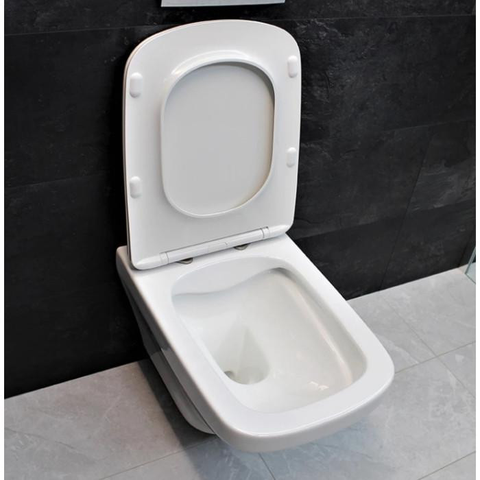 Інсталяція GROHE Rapid SL 38772001+ Унітаз підвісний DUSEL LEXI DWHT10201330+ Сидіння + Панель (928808) - фото 11