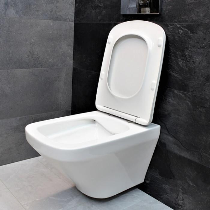 Інсталяція GROHE Rapid SL 38772001+ Унітаз підвісний DUSEL LEXI DWHT10201330+ Сидіння + Панель (928808) - фото 16