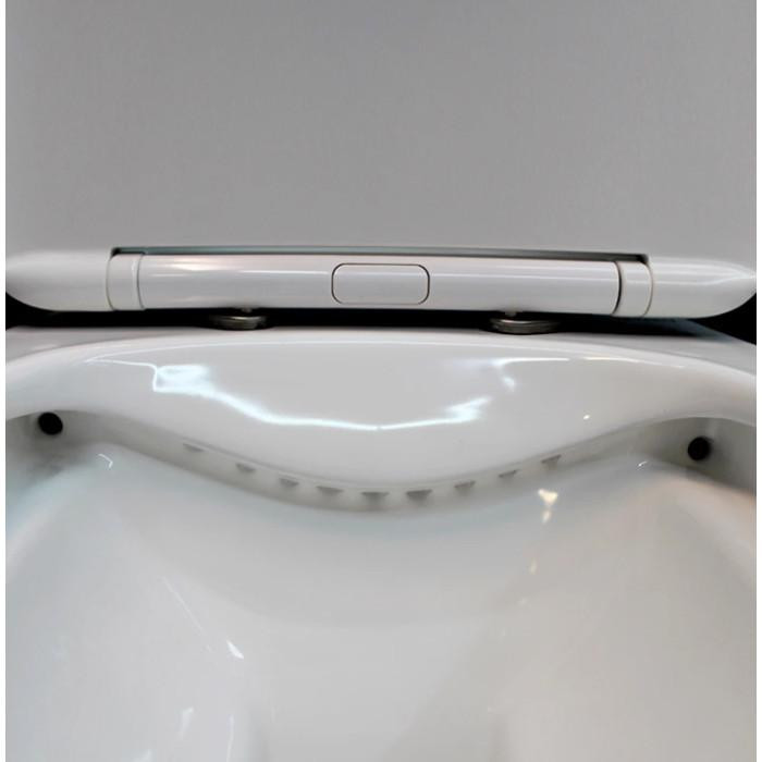 Інсталяція GROHE Rapid SL 38772001+ Унітаз підвісний DUSEL LEXI DWHT10201330+ Сидіння + Панель (928808) - фото 17