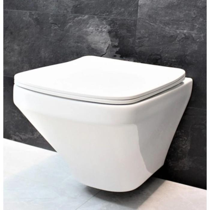 Інсталяція GROHE Rapid SL 38772001+ Унітаз підвісний DUSEL LEXI DWHT10201330+ Сидіння + Панель (928808) - фото 4