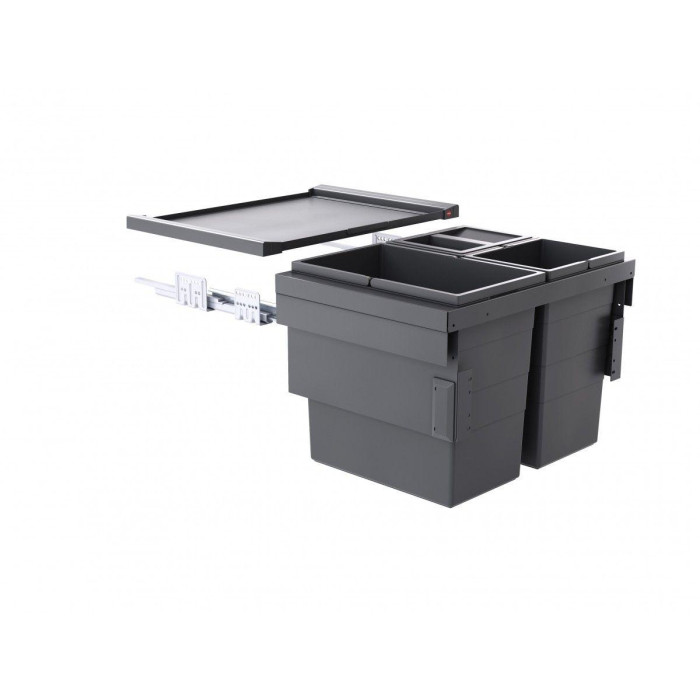 Вбудована система сортування сміття HAILO AS Cargo Synchro 600 54 л (3608631) - фото 4