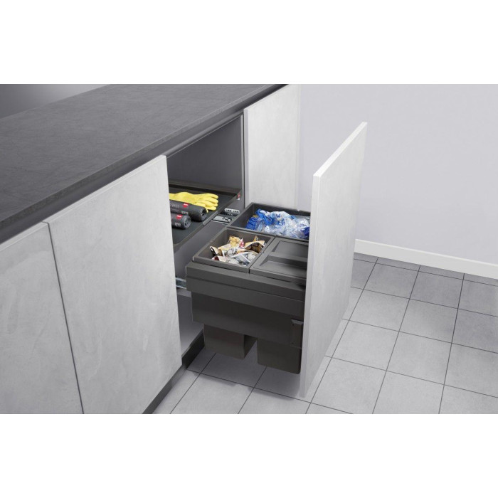 Вбудована система сортування сміття HAILO AS Cargo Synchro 600 54 л (3608631) - фото 6