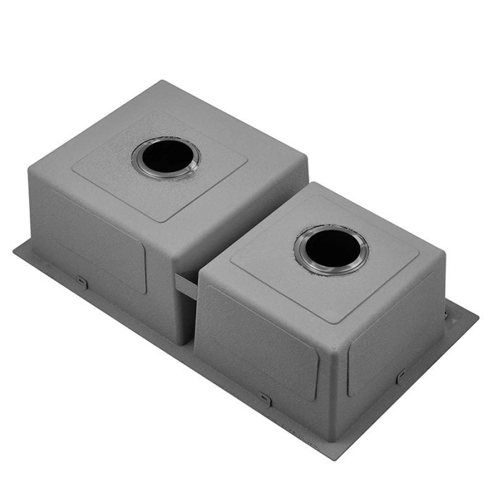 Мийка кухонна з нержавіючої сталі SS304 DS50878-1LNB 780*430*220 Left (Nano Black) - фото 1