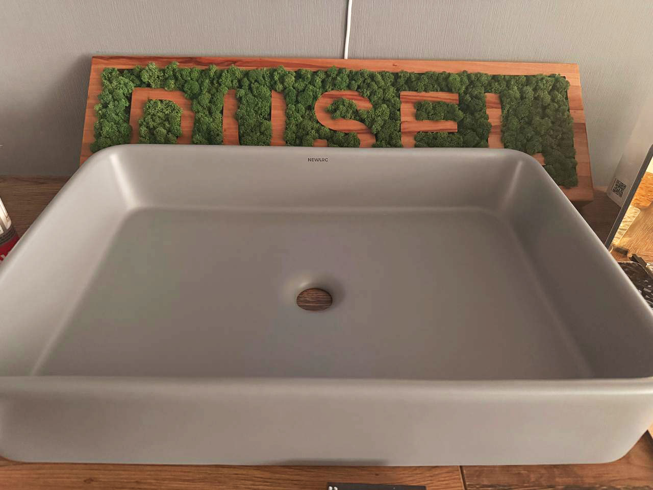 Раковина сірого кольору