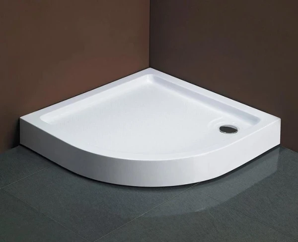 Душовий піддон  напівкруглий (80х80х13,5 см) Dusel D202 - фото 4