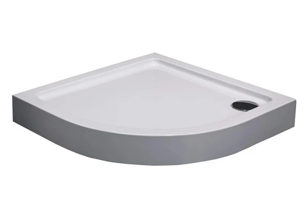 Душовий піддон напівкруглий (90х90х13,5 см) Dusel D202 - фото 2