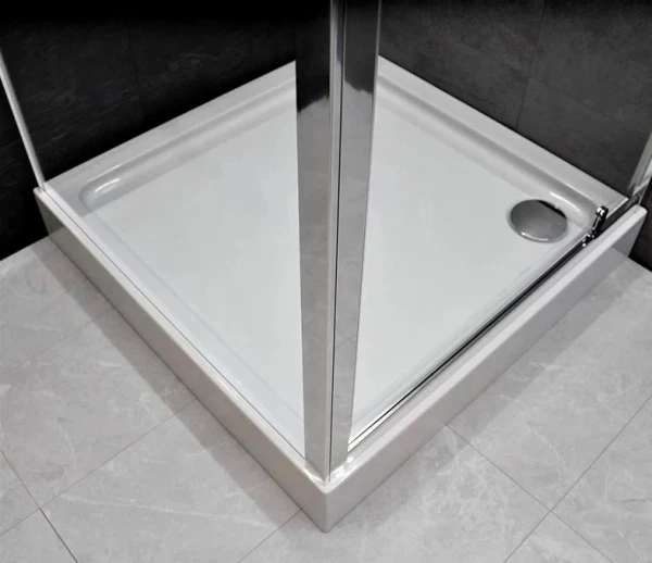 Душовий піддон Dusel D102 квадратний, 80x80x13,5 см - фото 6