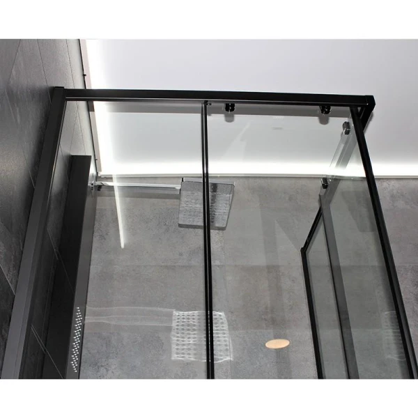 Душова кабіна Dusel EF-184B Black Matt 900x900x1900 мм - фото 2