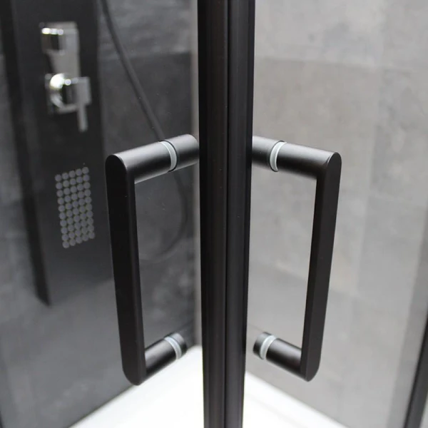Душова кабіна Dusel EF-184B Black Matt 900x900x1900 мм - фото 4