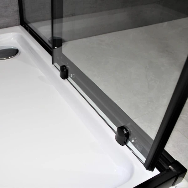 Душова кабіна Dusel EF-184B Black Matt 900x900x1900 мм - фото 8