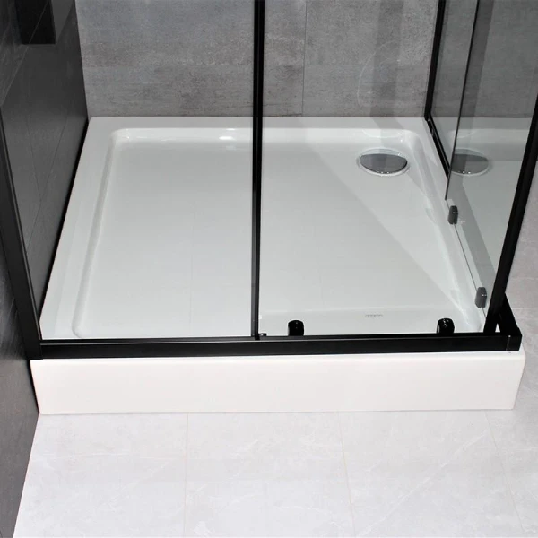 Душова кабіна Dusel EF-184B Black Matt 1000x1000x1900 - фото 3