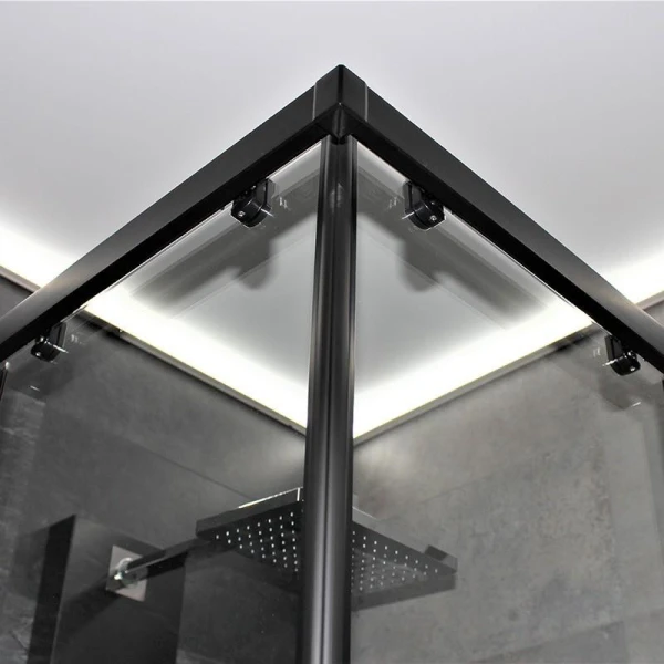 Душова кабіна Dusel EF-184B Black Matt 1000x1000x1900 - фото 6