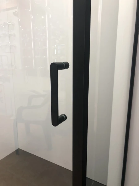 Душова кабіна Dusel EF-185B + EF181B Black Matt 1200x900x1900 - фото 2