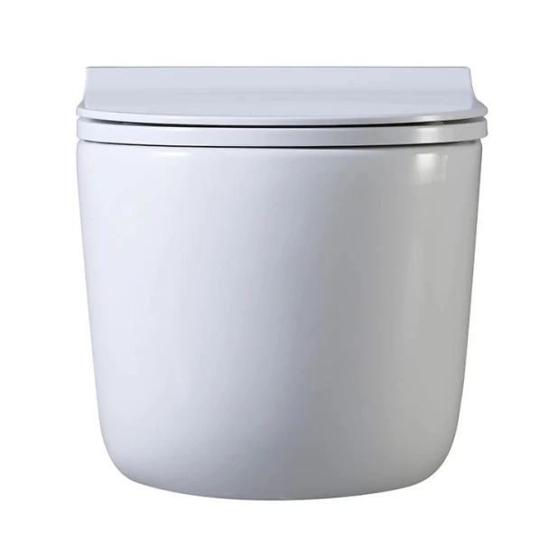 Унітаз безободковый підвісний DUSEL VORTEX без бачка DWHT10201230R з сидінням Soft Close дюропластів, 812301 - фото 3