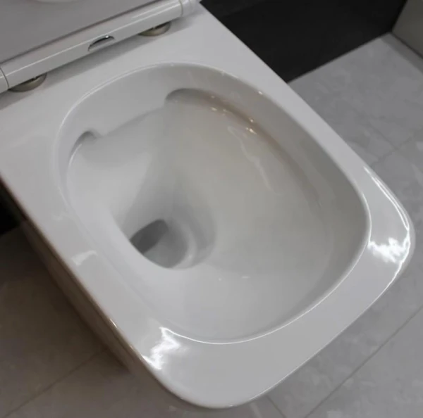 Безободковый підвісний унітаз DUSEL CUBIS без бачка DWHT10201030R з сидінням Soft Close дюропластів, 810301 - фото 15