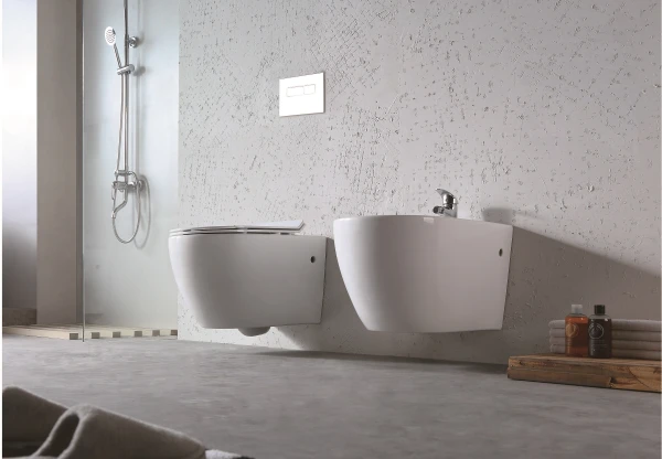 Безободковый підвісний унітаз Dusel BELISI DWHT10200930R без бачка - фото 0