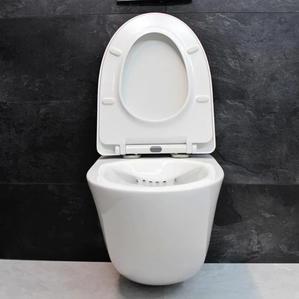 Унітаз підвісний безободковый DUSEL SENTIA DWHT10201630R без бачка з сидінням Soft Close дюропластів, 816301 - фото 11