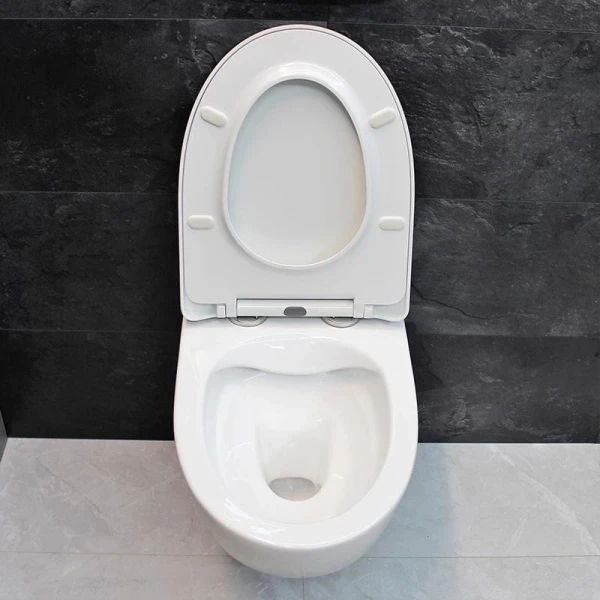 Унітаз підвісний безободковый DUSEL SENTIA DWHT10201630R без бачка з сидінням Soft Close дюропластів, 816301 - фото 12