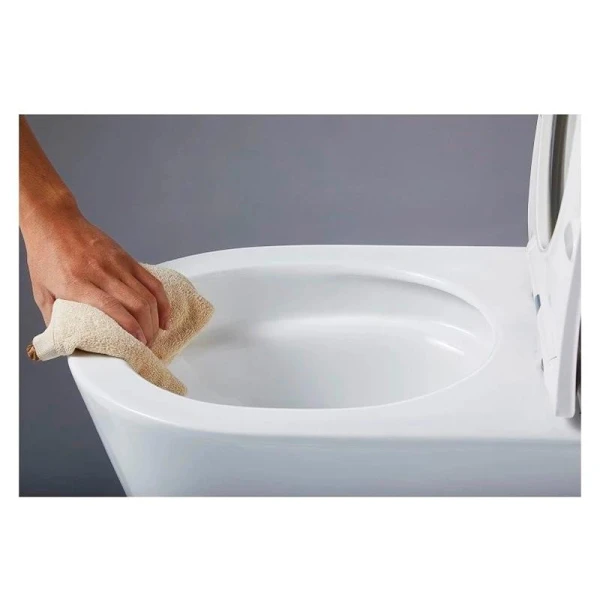 Унітаз підвісний безободковый DUSEL SENTIA DWHT10201630R без бачка з сидінням Soft Close дюропластів, 816301 - фото 16