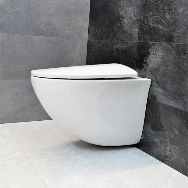 Унітаз підвісний безободковый DUSEL SENTIA DWHT10201630R без бачка з сидінням Soft Close дюропластів, 816301 - фото 3