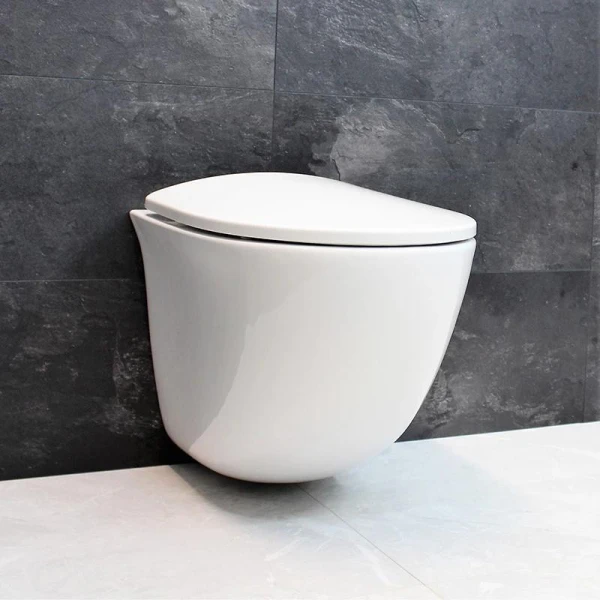 Унітаз підвісний безободковый DUSEL SENTIA DWHT10201630R без бачка з сидінням Soft Close дюропластів, 816301 - фото 5