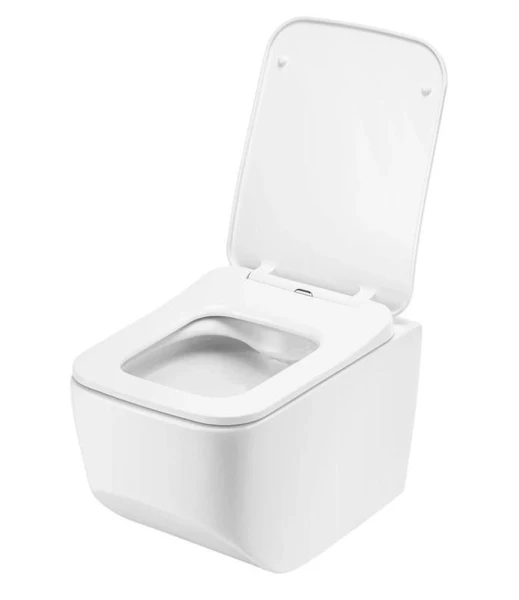 Унітаз DUSEL LUNAR підвісний DWHT10201530R з сидінням Soft Close дюропласт - фото 1