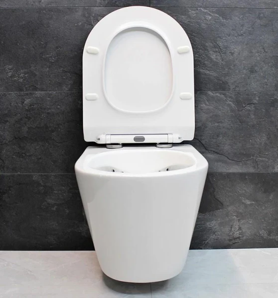 Унітаз безободковый підвісний DUSEL AREZ без бачка DWHT10210230R з сидінням Soft Close дюропластів, 802301 - фото 2