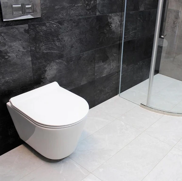 Унітаз безободковый підвісний DUSEL AREZ без бачка DWHT10210230R з сидінням Soft Close дюропластів, 802301 - фото 15