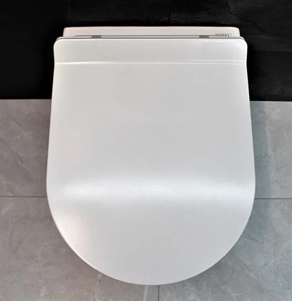 Унітаз безободковый підвісний DUSEL AREZ без бачка DWHT10210230R з сидінням Soft Close дюропластів, 802301 - фото 9