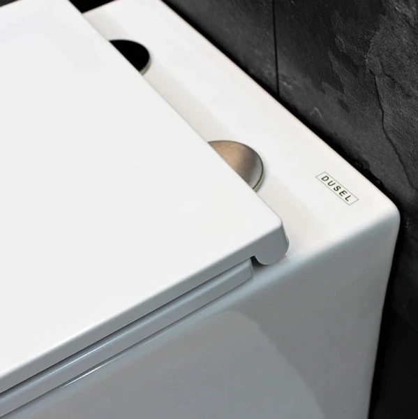 Унітаз безободковый підвісний DUSEL IVIA без бачка DWHT10210330R з сидінням Soft Close дюропластів, 803301 - фото 11