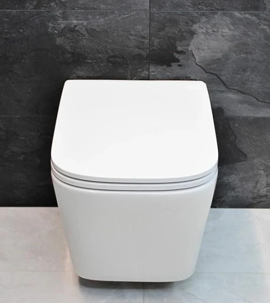 Унітаз безободковый підвісний DUSEL IVIA без бачка DWHT10210330R з сидінням Soft Close дюропластів, 803301 - фото 13