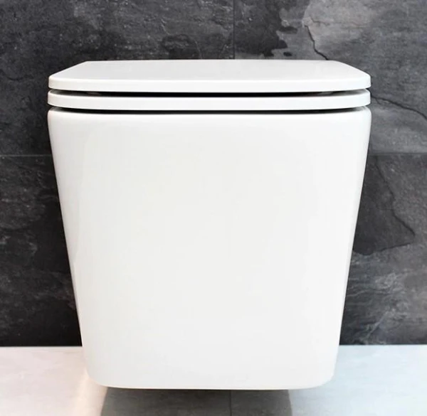 Унітаз безободковый підвісний DUSEL IVIA без бачка DWHT10210330R з сидінням Soft Close дюропластів, 803301 - фото 14