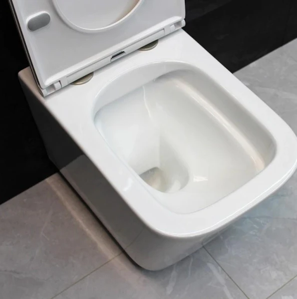 Унітаз безободковый підвісний DUSEL IVIA без бачка DWHT10210330R з сидінням Soft Close дюропластів, 803301 - фото 5