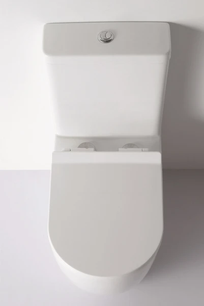 Унітаз-компакт DUSEL ARTI DTPT10210430R з бачком і сидінням Soft Close дюропласт - фото 2