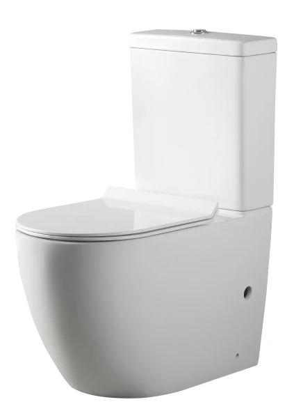 Унітаз-компакт DUSEL ARTI DTPT10210430R з бачком і сидінням Soft Close дюропласт - фото 0