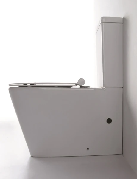 Унітаз-компакт DUSEL IVIA DTPT10210330R з бачком і сидінням Soft Close дюропласт - фото 3