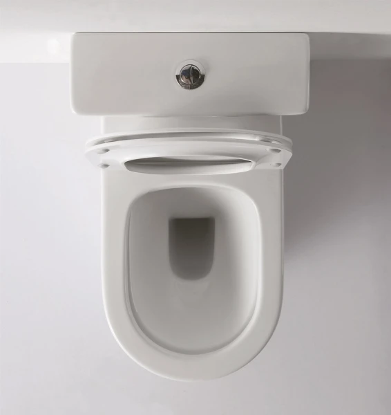 Унітаз-компакт DUSEL MOJO DTPT10210130R з бачком і сидінням Soft Close дюропласт - фото 3