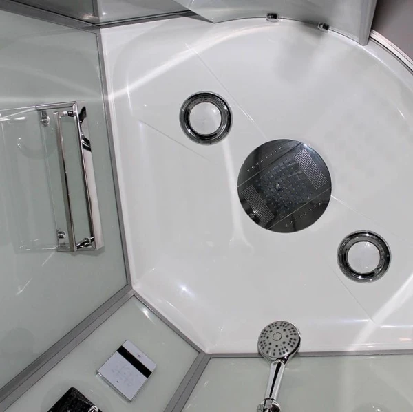 Душовий бокс Dusel DSC-DU511-90S з низьким піддоном і дахом - фото 14