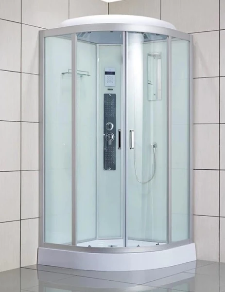 Душовий бокс Dusel DSC-DU511-90S з низьким піддоном і дахом - фото 3