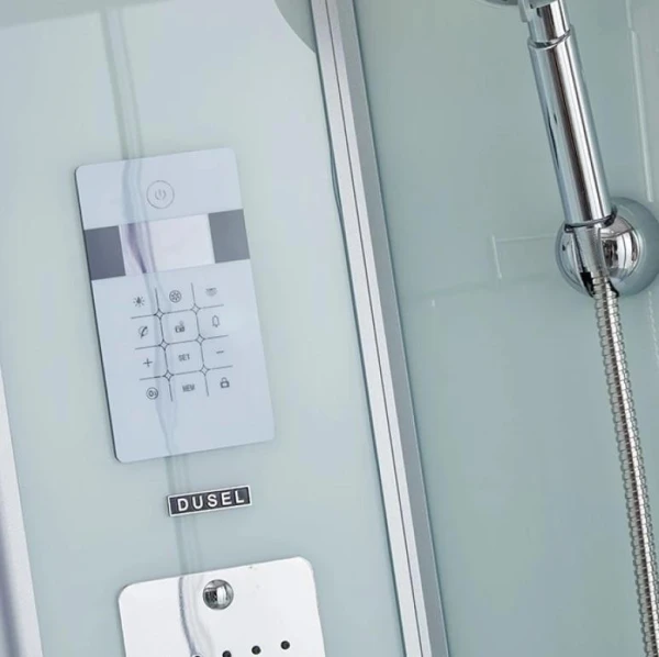 Душовий бокс Dusel DSC-DU511-90S з низьким піддоном і дахом - фото 9