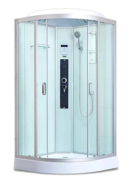 Душовий бокс Dusel DSC-DU511-90S з низьким піддоном і дахом - фото 0