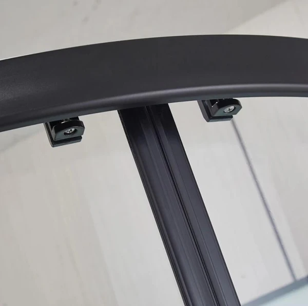 Душовий бокс Dusel DSC-DU511-90SB низький піддон чорний - фото 8